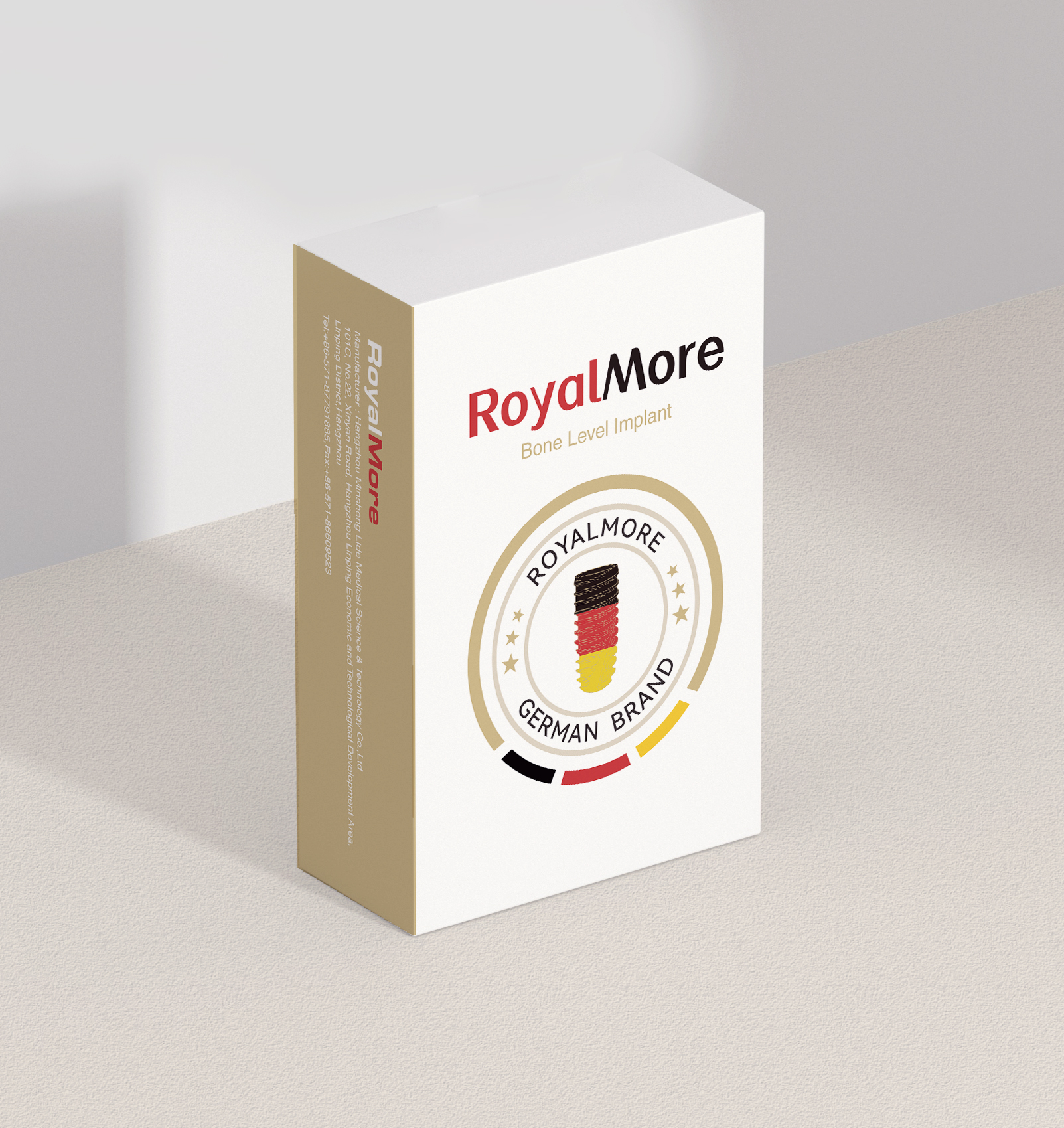 RoyalMore 洛德曼种植体外包装