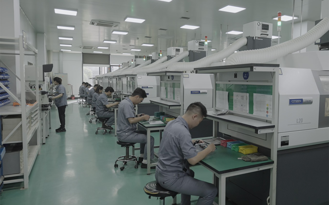 精密数控加工车间